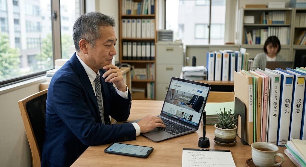 「AI 税理士」と検索する人は何を探しているのか|事務所のページで答える方法