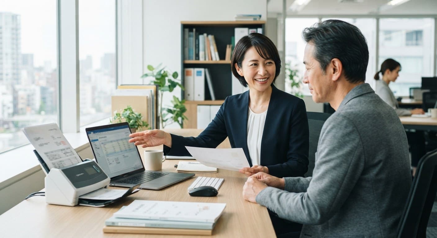 電子帳簿保存法の義務化が進む今、顧問先の「紙からデジタル」の不安に応える税理士の情報発信