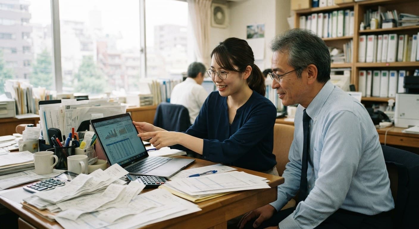 税理士のAI活用が定着する進め方|定型作業ひとつから3か月〜6か月で広げる